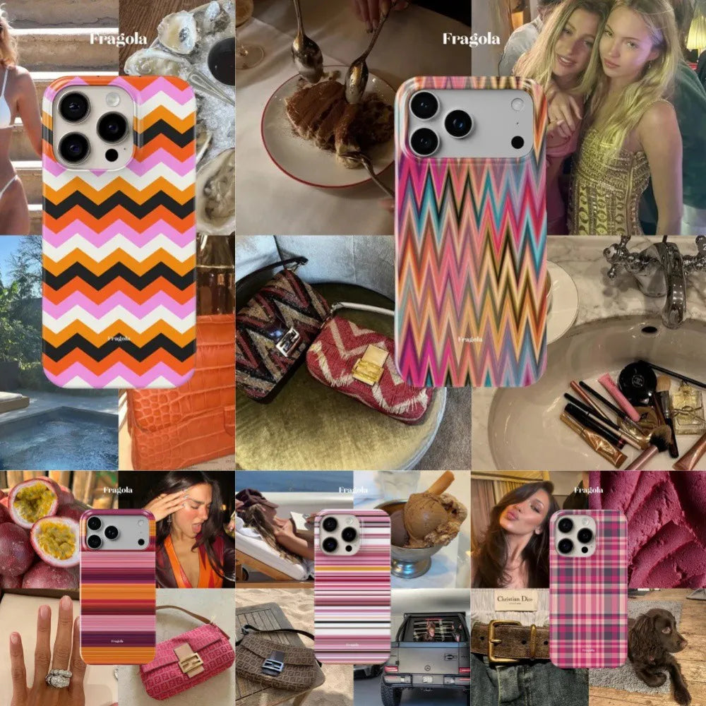 Fragola Colorful Stripe Phone Case